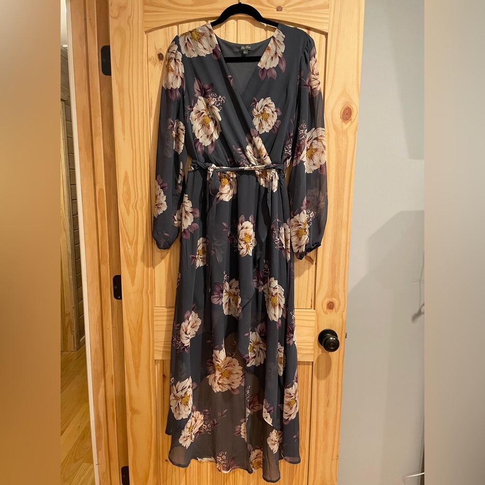 Floral High Low Dress